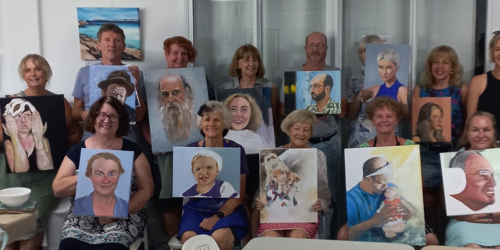 Workshop Catherine Boreham Portraiture 2023